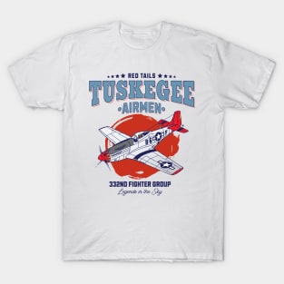 Tuskegee Airmen Red Tails T-Shirt